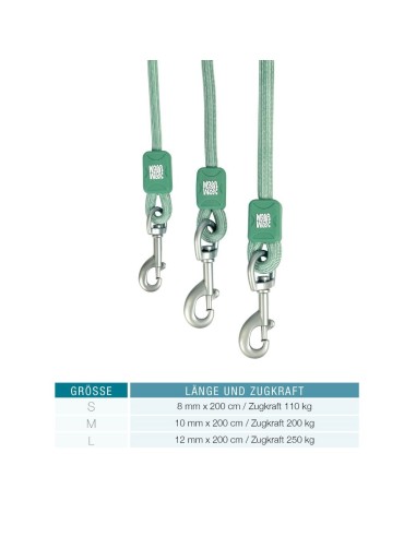 Rope Leash 2m Ø 10mm - Matrix 2.0 Jade/M-L