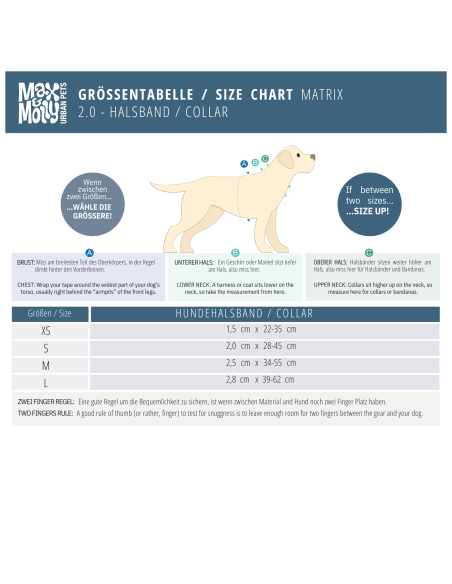 Smart ID Collar - Matrix 2.0 Sand/M