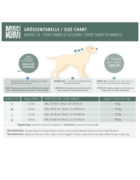 Sport Harness - Matrix 2.0 Jade/XL