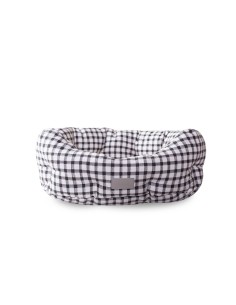 PAINTED GINGHAM SMALL ROUND CUDDLER