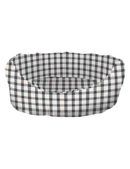 PAINTED GINGHAM SMALL ROUND CUDDLER