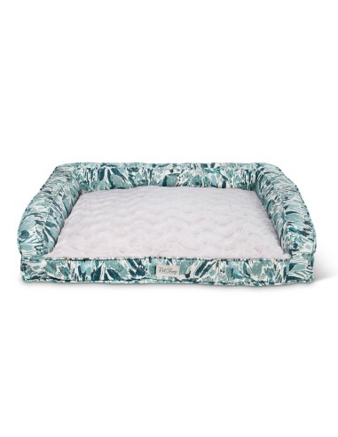 PASTEL FLRAL SFT TEAL LG COUCH PTBD