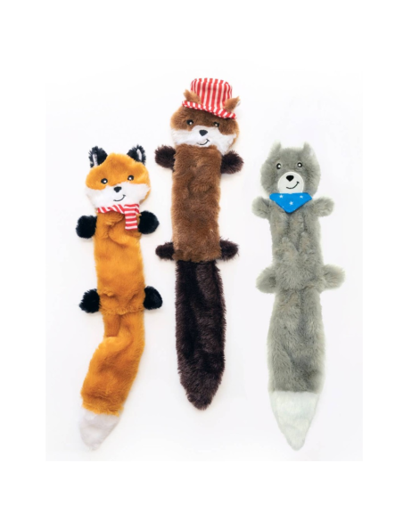 Skinny Peltz 3-Pack Large Americana - Dog Toy
