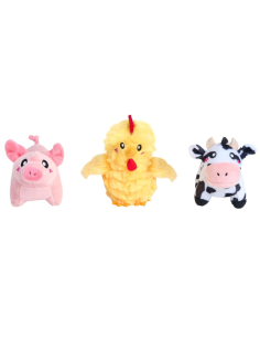 Miniz 3-Pack - Barnyard Friends