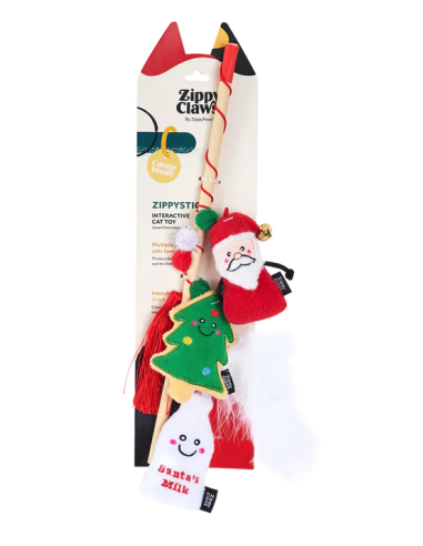 ZippyClaws® Holiday ZippyStick - Santa with...