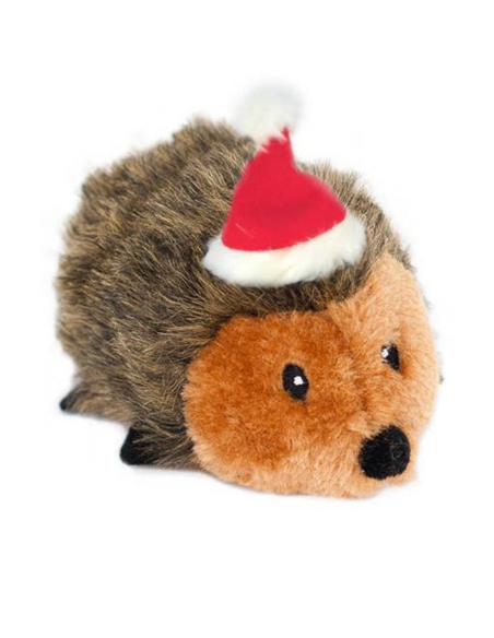 Holiday Hedgehog - Christmas Dog Toy Size Large