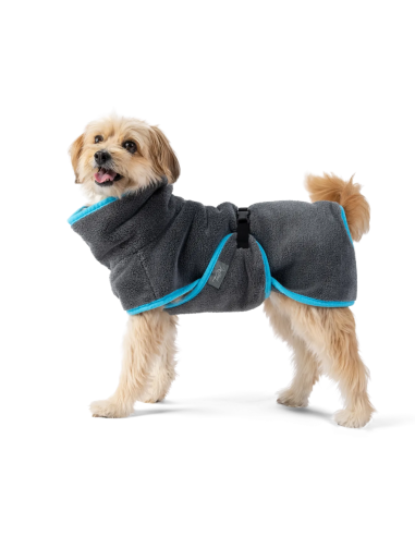 Ruby dog bathrobe – Size 4 – 35-40cm