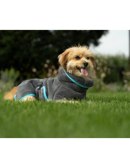 Ruby dog bathrobe – Size 9 – 60-65cm