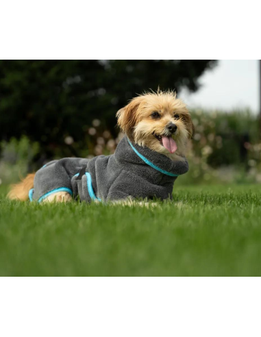 Ruby dog bathrobe – Size 10 – 65-70cm