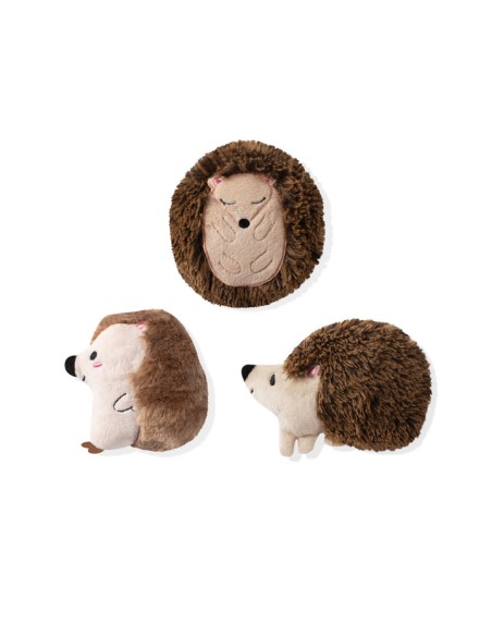 3 Piece Small Dog Toy Set - Hedgehogs