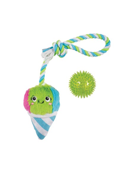 Conefidence Is Yummy Plush Dog Toy