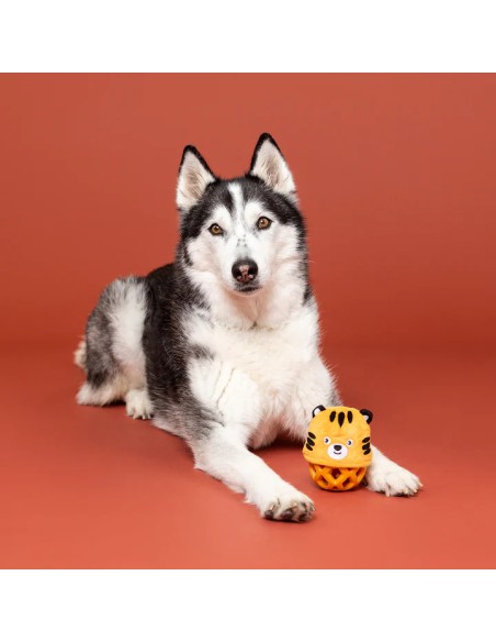 Go Get Em Tiger Tpr With Plush Dog Toy