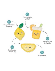 Sour You Doing 3Pcs Small Dog Toy 2