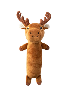 Easily Amoosed Plush Dog Toy