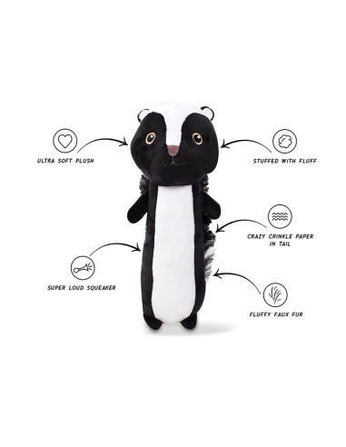 Stinkin' Cute Plush Dog Toy