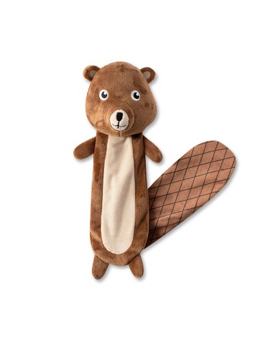 Mr.Gnaw It All  Flat Plush Dog Toy