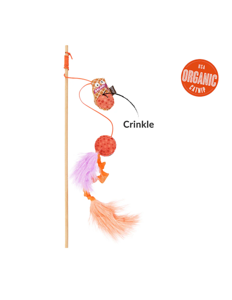 Feline Frenzy - Wand Toy - Salami