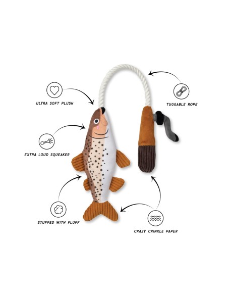 Wagsdale On The Line Rope Dog Toy