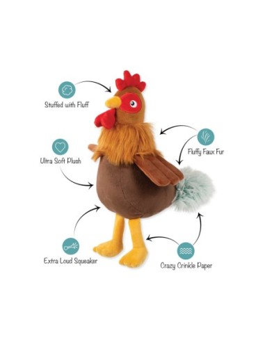 Roost and Repeat Plush Dog Toy