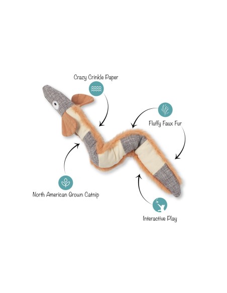Feeling Eel-Ectric Kicker Cat Toy