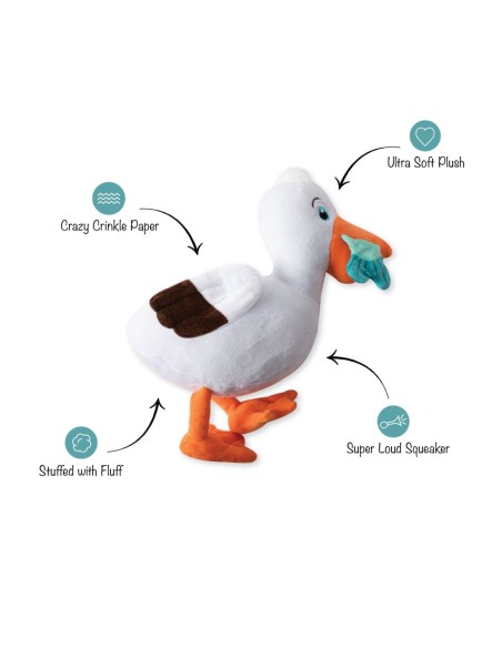 Lunch Break Dog Toy - pack of 4