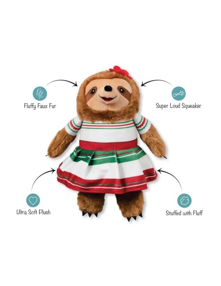 You Had Me At Hola! Plush Dog Toy - pack of 4