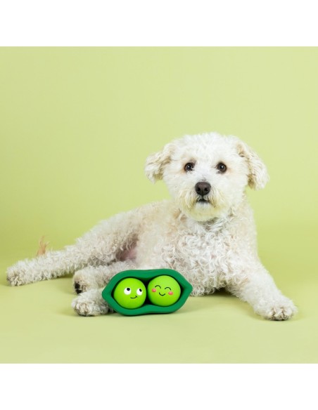 We Come In Peas Latex Dog Toy - pack of 4