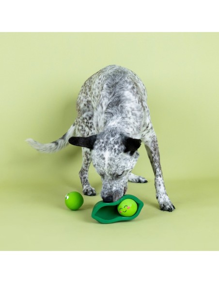 We Come In Peas Latex Dog Toy - pack of 4