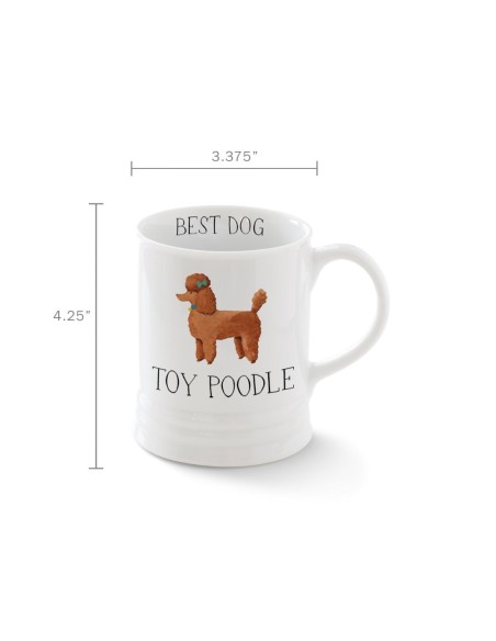 JS POODLE GEORGIA MUG