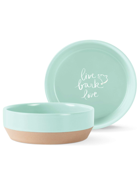 Live Bark Love Md Stnwr Beveled Bowl