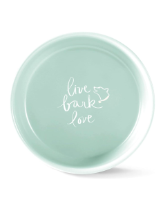 Live Bark Love Md Stnwr Beveled Bowl