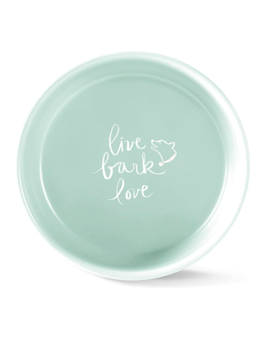 Live Bark Love Md Stnwr Beveled Bowl