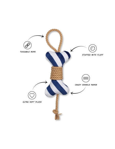Wagsdale Feeling' Nauti Dog Toy
