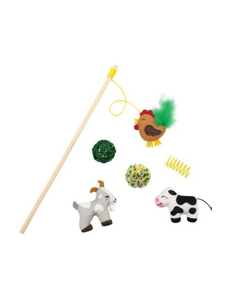 Pasture Pals 6pc Cat Toy Set