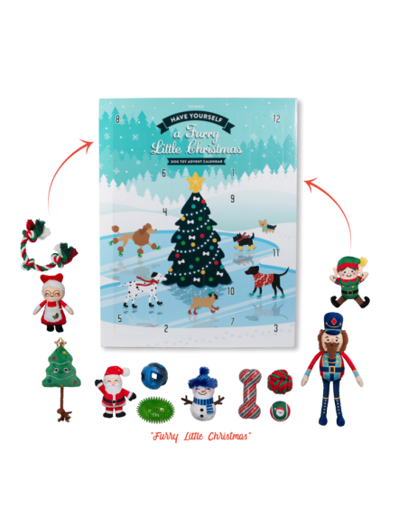 Fringe Furry Little Christmas Advent Calendar for Dogs