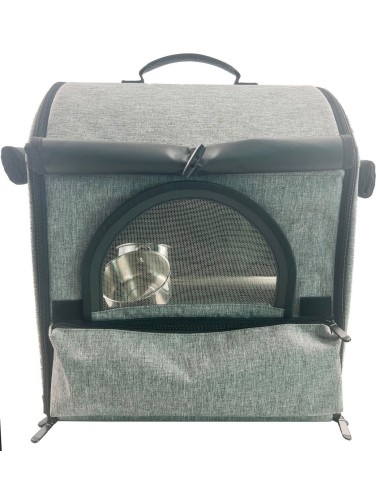 Bird Carrier with stainless standing rod