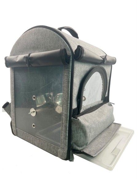 Bird Carrier with stainless standing rod