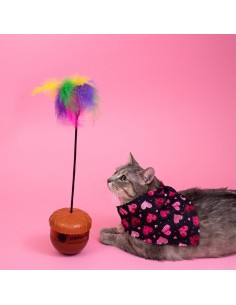 Nutty Feline Treat Dispenser Green