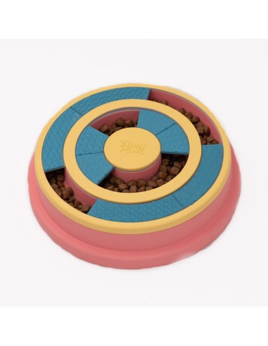 SmartyPaws Puzzler Feeder Bowl - Wagging Wheel