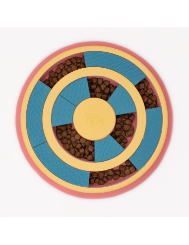 SmartyPaws Puzzler Feeder Bowl - Wagging Wheel
