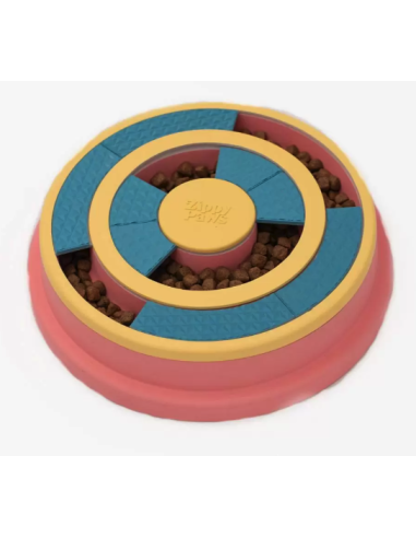 SmartyPaws Puzzler Feeder Bowl - Wagging Wheel