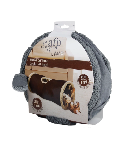 AFP Lambswool - Find Me Cat Tunnel