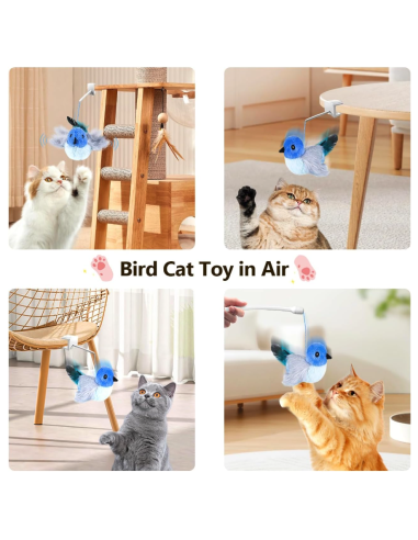 MigiPaws - Flapping Bird - Blau