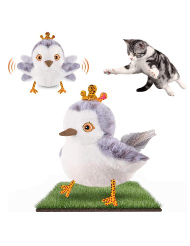MigiPaws - Flapping Bird - Queen Grey