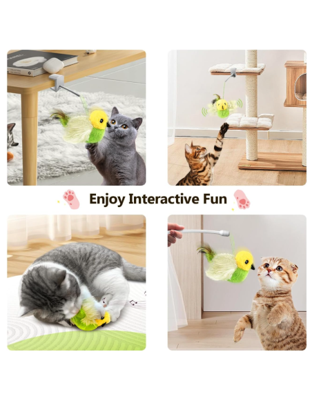 MigiPaws - Flapping Bird - Grijs