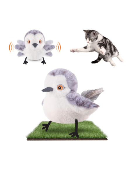 MigiPaws - Flapping Bird - Dark Grey
