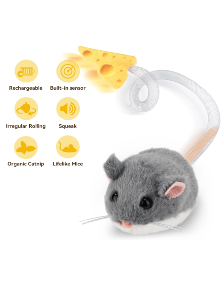 MigiPaws - Interactive MigiMouse - Grey