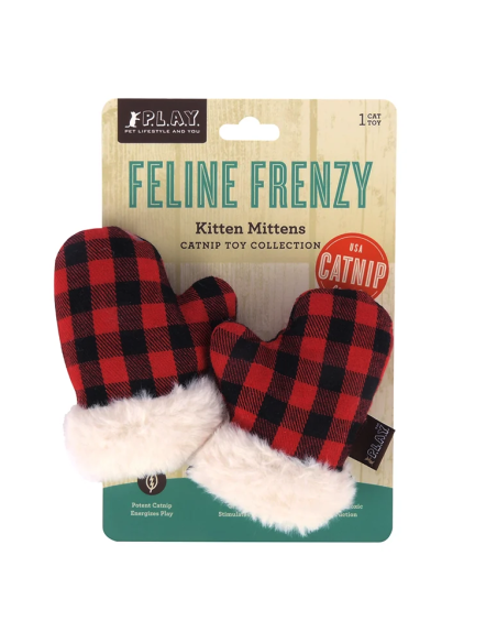 PLAY Feline Frenzy - Cat Toy - Kitty Mitten