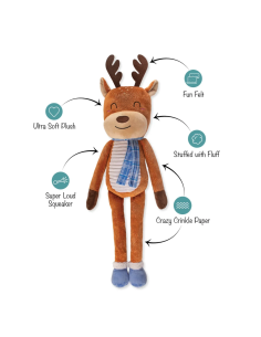Dashin' Around Large Plush Dog Toy 2
