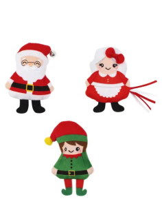 Fringe Santa'S Squad Cat Toy Set Of 3 2